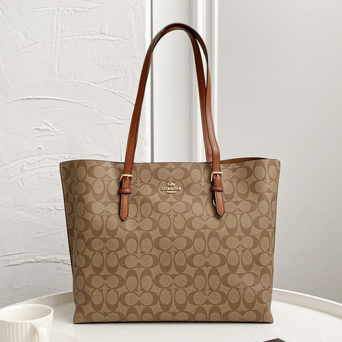 Coach Molie tote bag in signature canvas