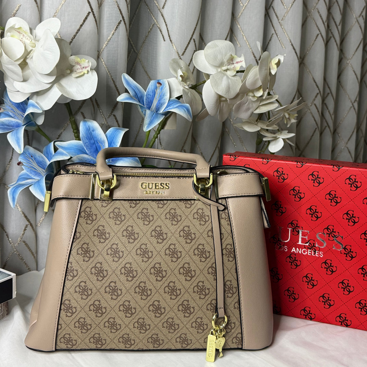 Guess Melinda Satchel Bag